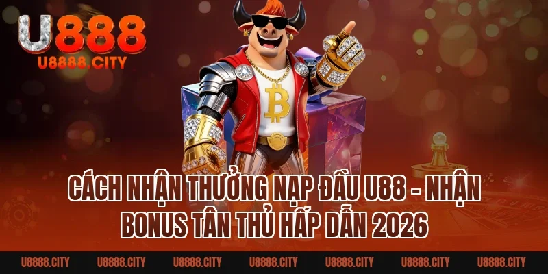 Cách nhận Thưởng Nạp Đầu U88 - Nhận Bonus Tân Thủ Hấp Dẫn 2026