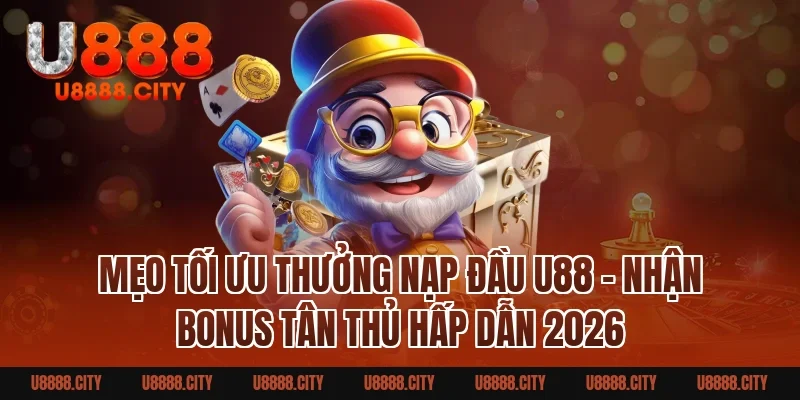Mẹo tối ưu Thưởng Nạp Đầu U88 - Nhận Bonus Tân Thủ Hấp Dẫn 2026
